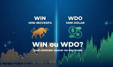 Comparação entre mini índice WIN e mini dólar WDO no mercado futuro da B3