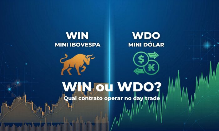 Comparação entre mini índice WIN e mini dólar WDO no mercado futuro da B3